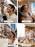 Vista 8 de Auriculares Bluetooth inalámbricos verdaderos: auriculares Bluetooth ultraligeros para comodidad durante todo el día, auriculares TWS impermeables