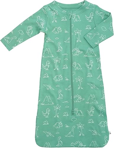 Babysoy Saco de dormir de manga larga para bebés y niños pequeños