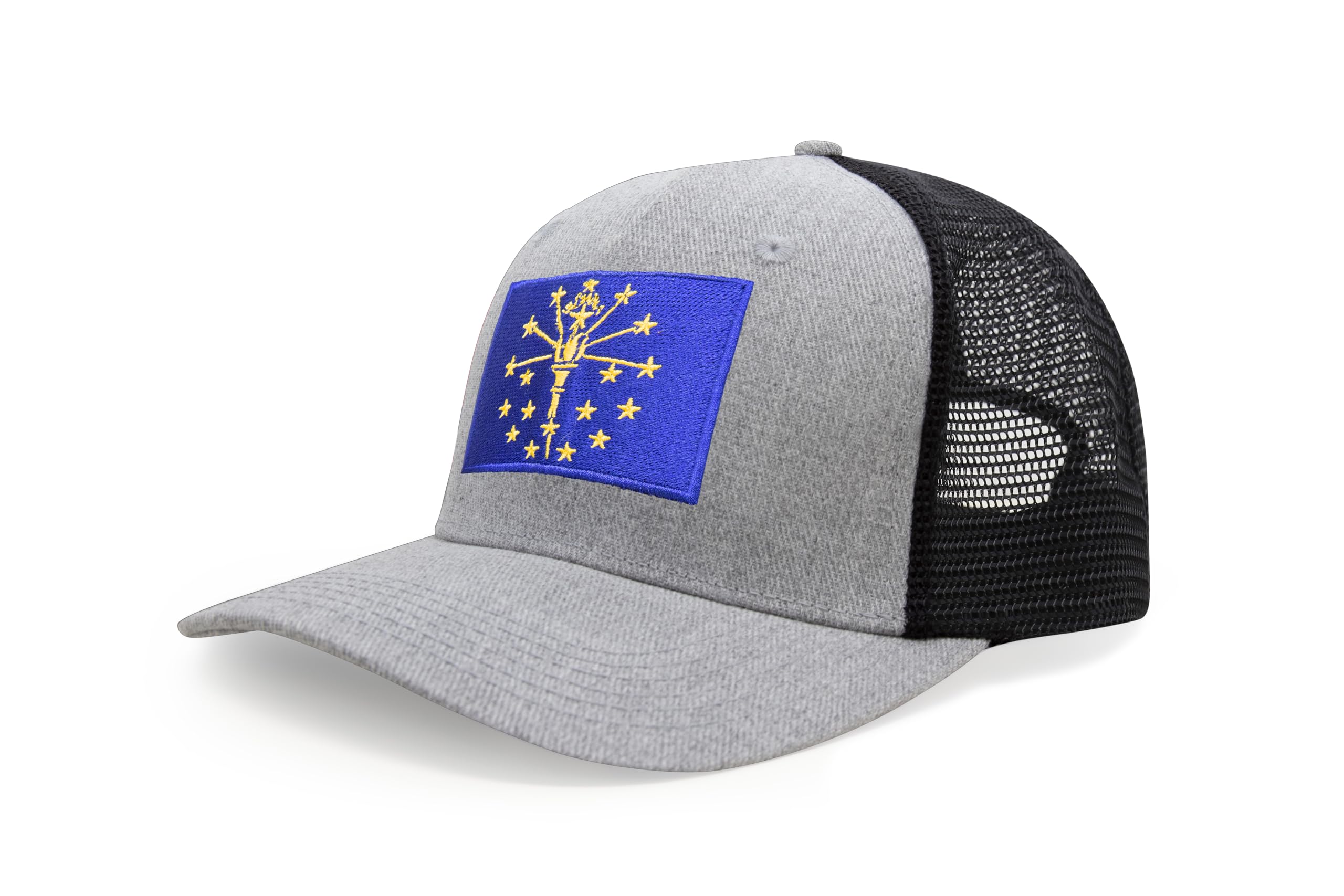 International Tie State Hat for Men and Women, Adjustable Snapback Trucker Baseball Cap with Embroidered Patch