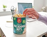 Vista 5 de Imperial Nuts - Nueces de macadamia Alimentos sin gluten, veganos y aptos para dieta cetogénica Proteína a base de plantas, delicioso sabor