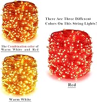 Vista 2 de ER CHEN LD1192-LD1193- parent, Blanco cálido/rojo.