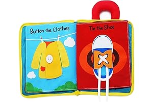 Beiens Quiet Book for Toddlers: A Sensory Adventure for Young Learners