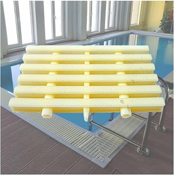 Pool Drain Overflow Grating, Spliceable Sewer Grating, Outdoor Drain Grate for Patio Fence, Sidewalk, Farm, House Edge15x100CM/10pcs
