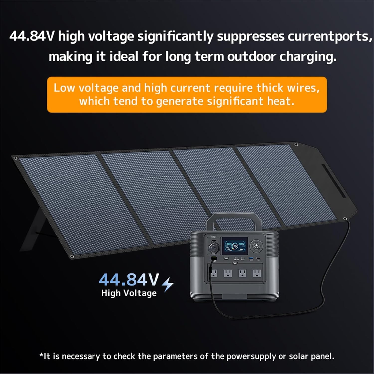 Faltbares Solarpanel 400W Solar-Ladegerät IP67 Wasserdicht und Staubdicht Hohe Ausgangskonversionseffizienz 22.5% Tragbares Ladegerät Solarstrom Solarpanel Camping Outdoor Notstromversorgung