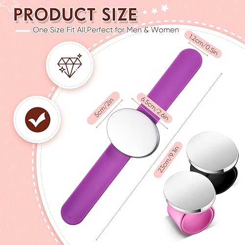 Miniatura 2 de 3 piezas de soporte magnético para alfileres para estilista muñeca costura pinzas para el cabello soporte magnético para trenzar acolchado redondo
