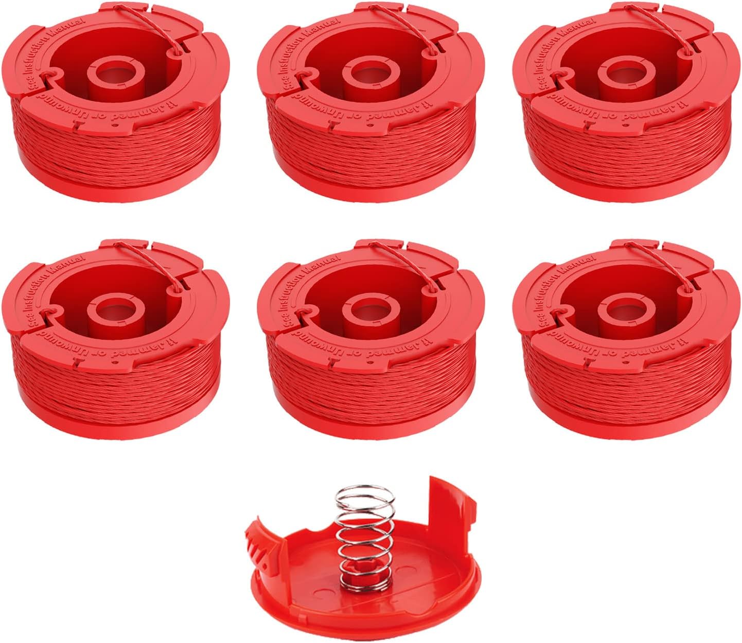 CMZST080 Trimmer Replacement Line Spool, 0.08" 20ft String