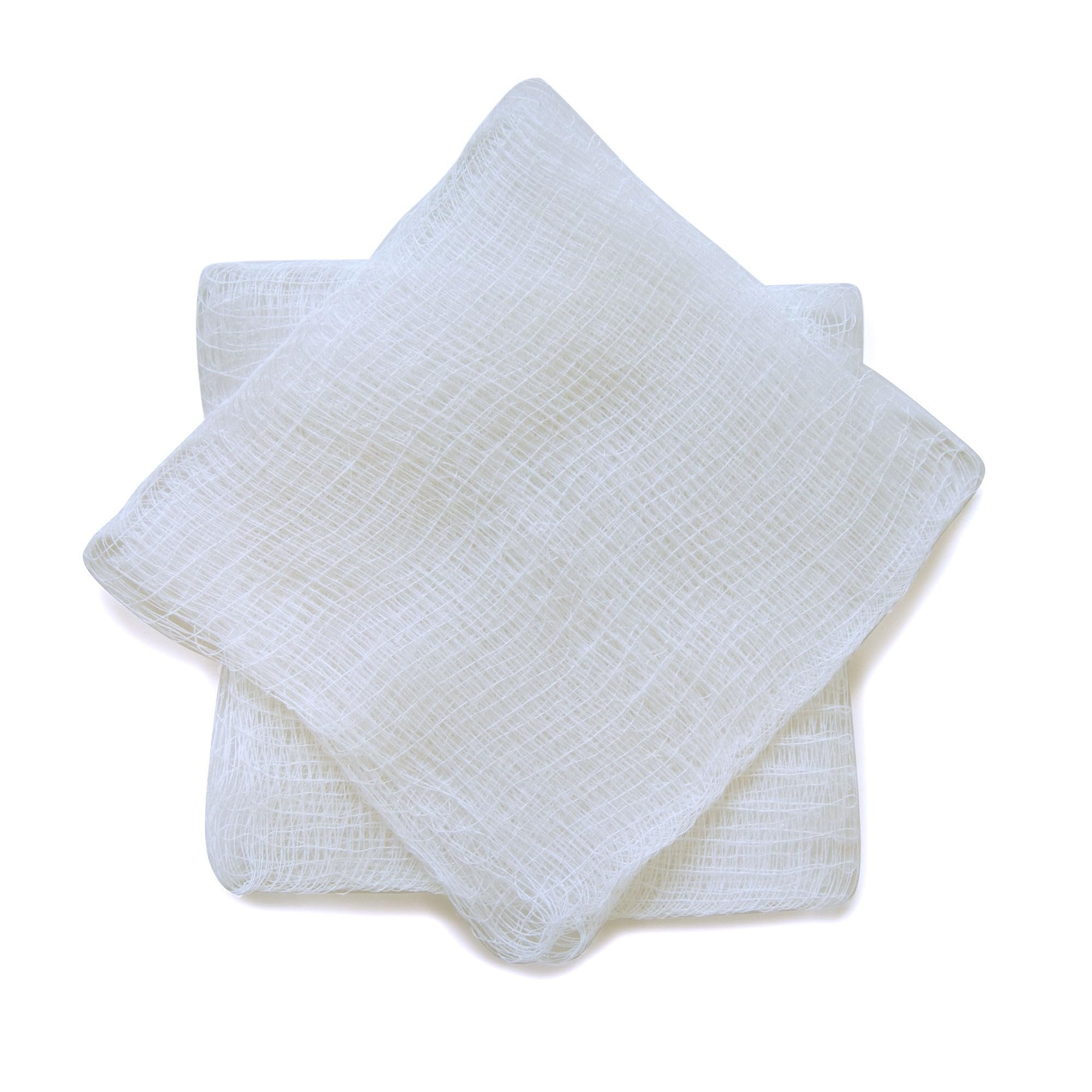 CareStock Esponja de gasa 4x4 [200 unidades] almohadillas de gasa no estériles, 8 capas, algodón de grado médico, vendaje para heridas para botiquín de primeros auxilios