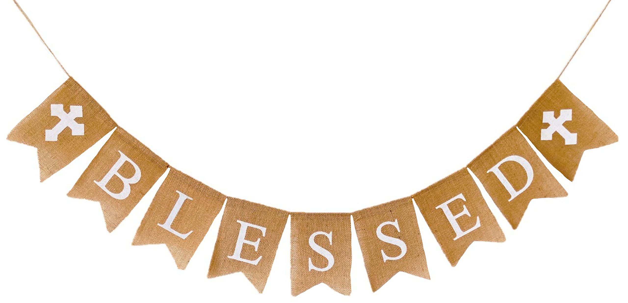 Shimmer Anna Shine Sweet Baby Girl Jute-Banner – Babyparty-Dekoration, Hellrosa Herzen, 2 Stück