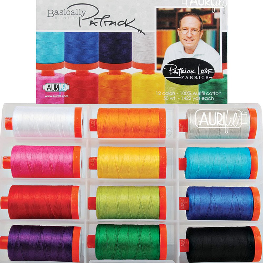 Kit de filetage haut de gamme Patrick Lose PL50BP12 12 grandes bobines 50 poids