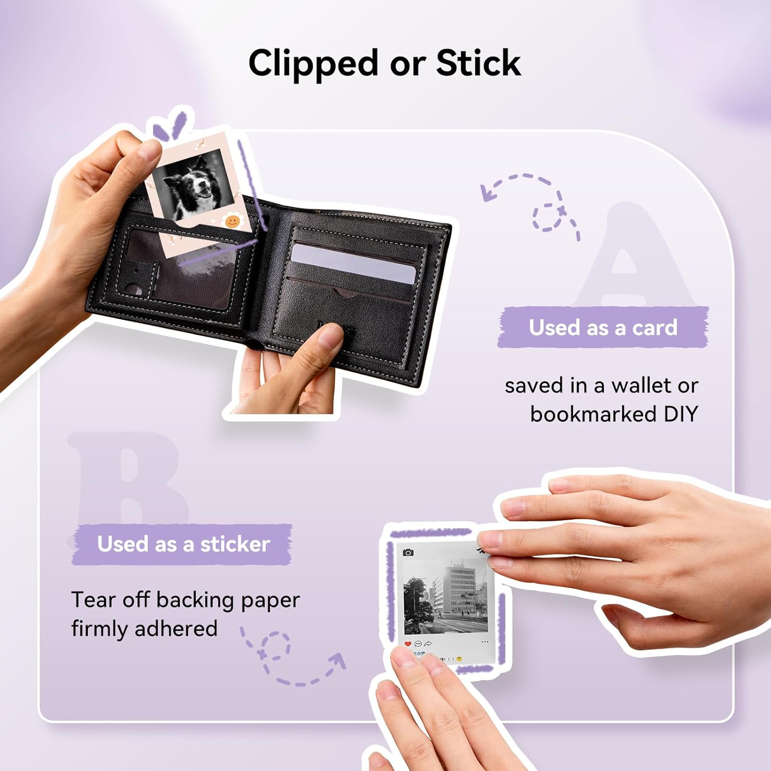 NIIMBOT B21 Pro Sticker Printer, 300DPI, Fun APP, Portable Inkless Label Printer, Bluetooth Sticker Maker for DIY Crafts, Notes, Scrapbook, Photo, Custom Labels & Gifts,Home Organization (Violet) - Image 7