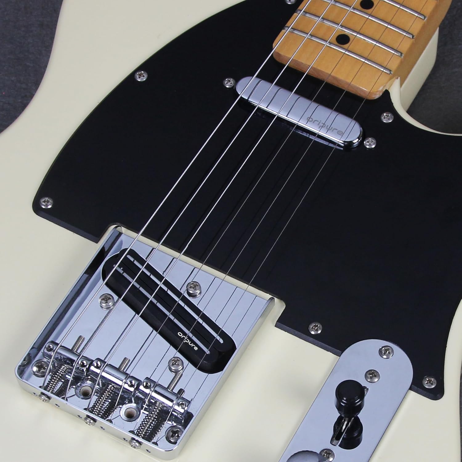 OriPure Alnico 5 Hot Dual Rail Humbucker Pickups TL Bridge Pickup 16K Fit TL Style Electric Guitar Part