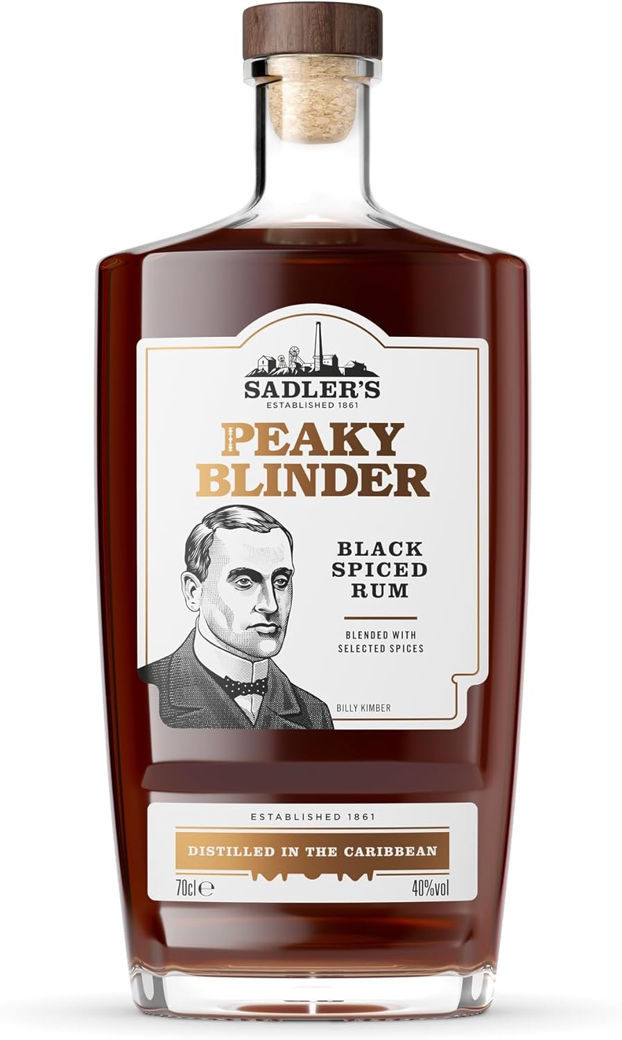 Peaky Blinder Black Spiced Rum 70cl Amazon.co.uk Grocery