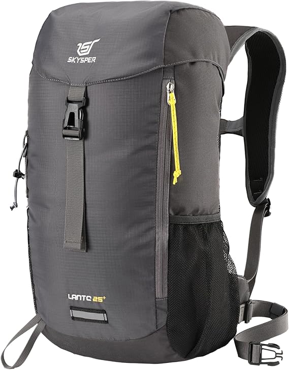 Zaino Trekking 15L Leggero - Nylon Resistente, Ergonomico, Con Fischietto Sicurezza - Foto 10