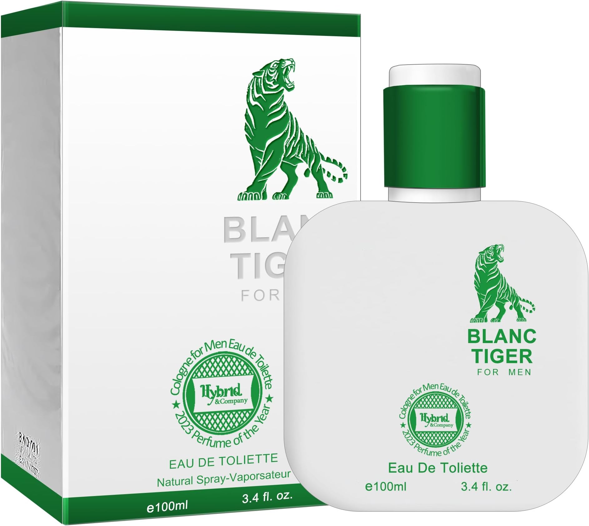 Blanc Tiger For Men Confident And Agile Masculinit Scent Mens Perfume,3.4 Fl Oz