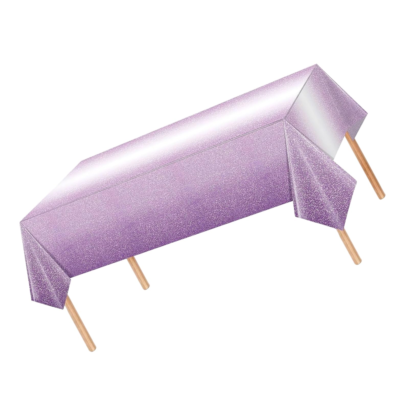 Jazuaiao Table Cloth Waterproofie Party Tablecloth for Birthdays and Weddings Party Decoration in Gradient Color Gradient Table Runner