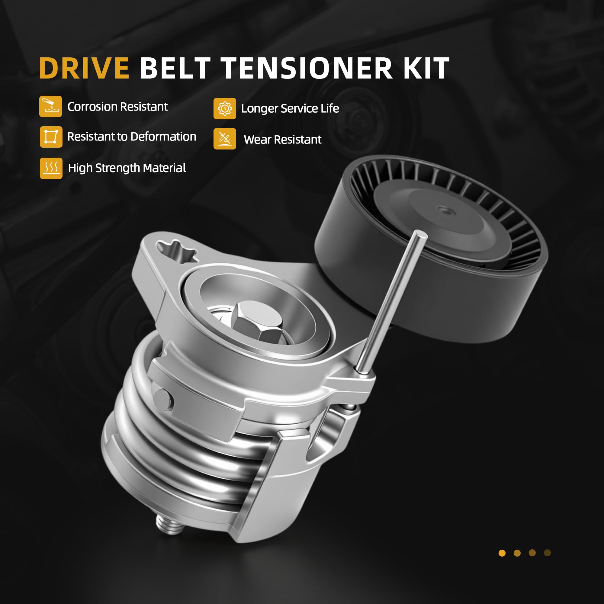 OEM Drive Belt Idler Pulley Tensioner Kit For BMW 325i 325xi 328i