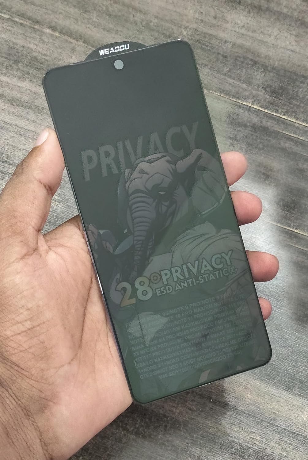 6D ORIGINAL iQoo Z3 Privacy Tempered Glass Screen Protector Compatible with Vivo iQoo Z3 With Edge Edge Coverage And Easy Installation (B0DGLYKWV2) Amazon Price History, Amazon Price Tracker