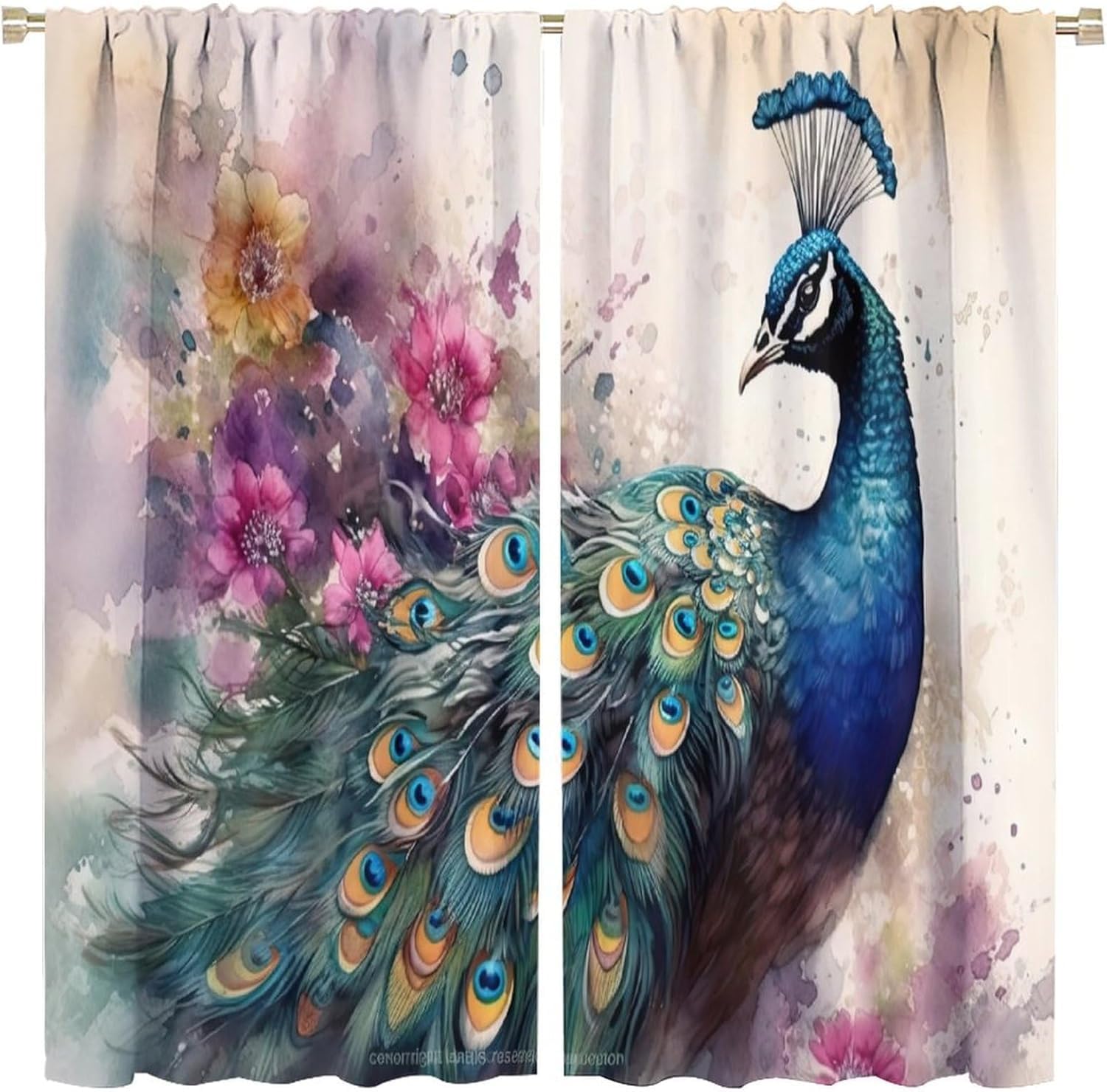 Rideaux occultants isolants pour stopper le froid de la fenêtre de chambre