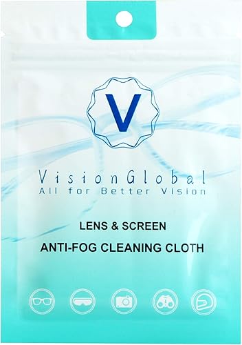 VisionGlobal Tela antivaho, monitores de pantalla limpios y lentes de cámara (un paquete, embalaje individualmente)