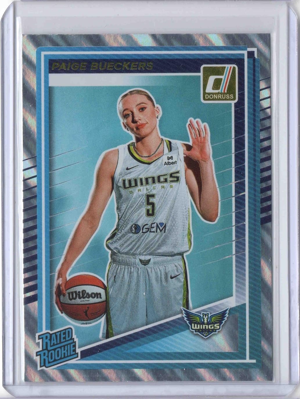 2025 Trading Card WPro Basketball Lava #86 Paige Bueckers RR - Rookie Year - UConn - Dallas