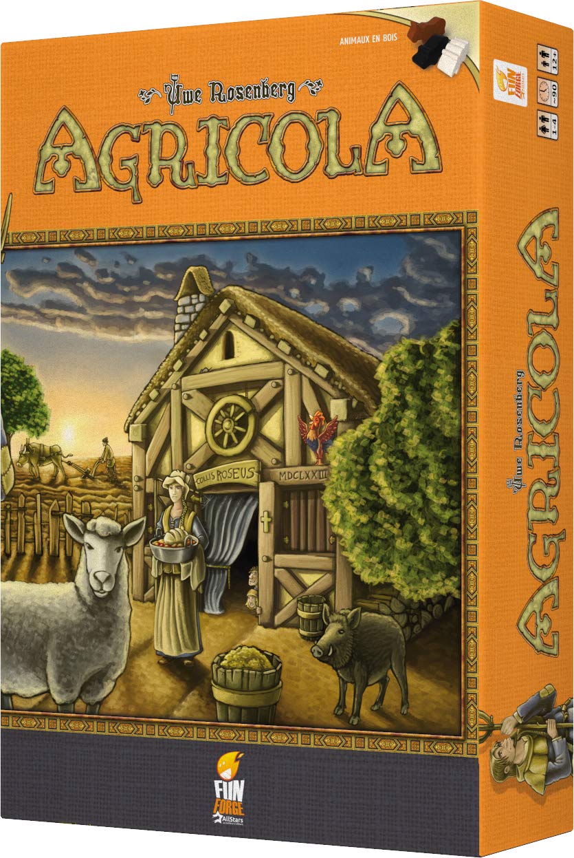 Asmodee - AGRICOLA - Jeu de Société et Stratégie Agricole - Dès 12 Ans