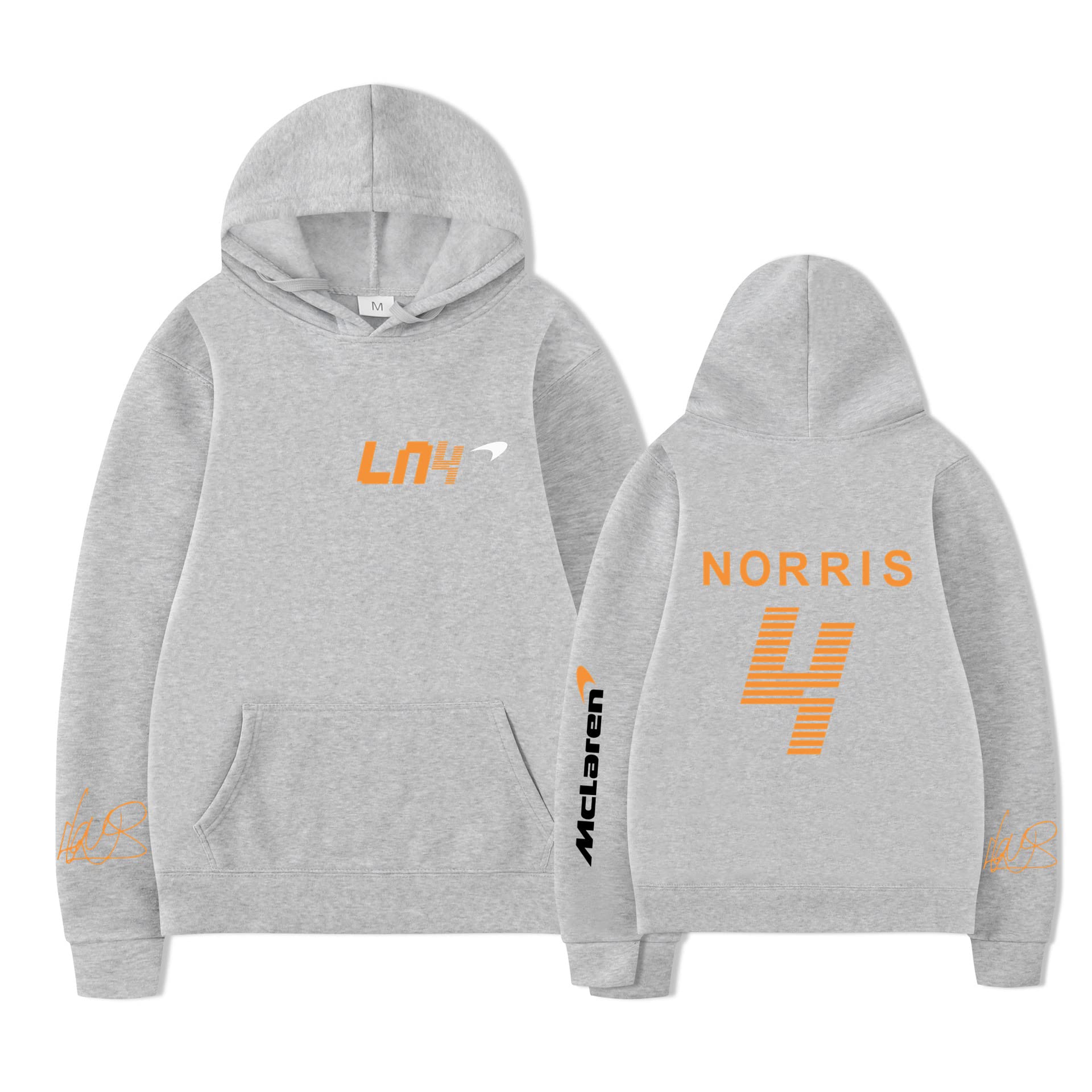 Sweat à Capuche TYI Lando Norris - Style Harajuku F1 Racing