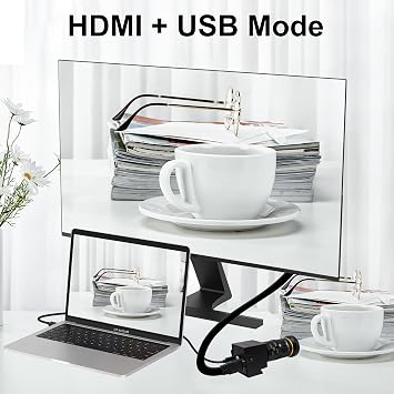SVPRO 4K Streaming Webcam with 5-50mm Zoom Lens, USB & HDMI Dual Ouput,10X Optical Zoom Manual Focus Camera H.264 Computer Vision Industrial Security Camera for PC/Monitor/TV/Projector