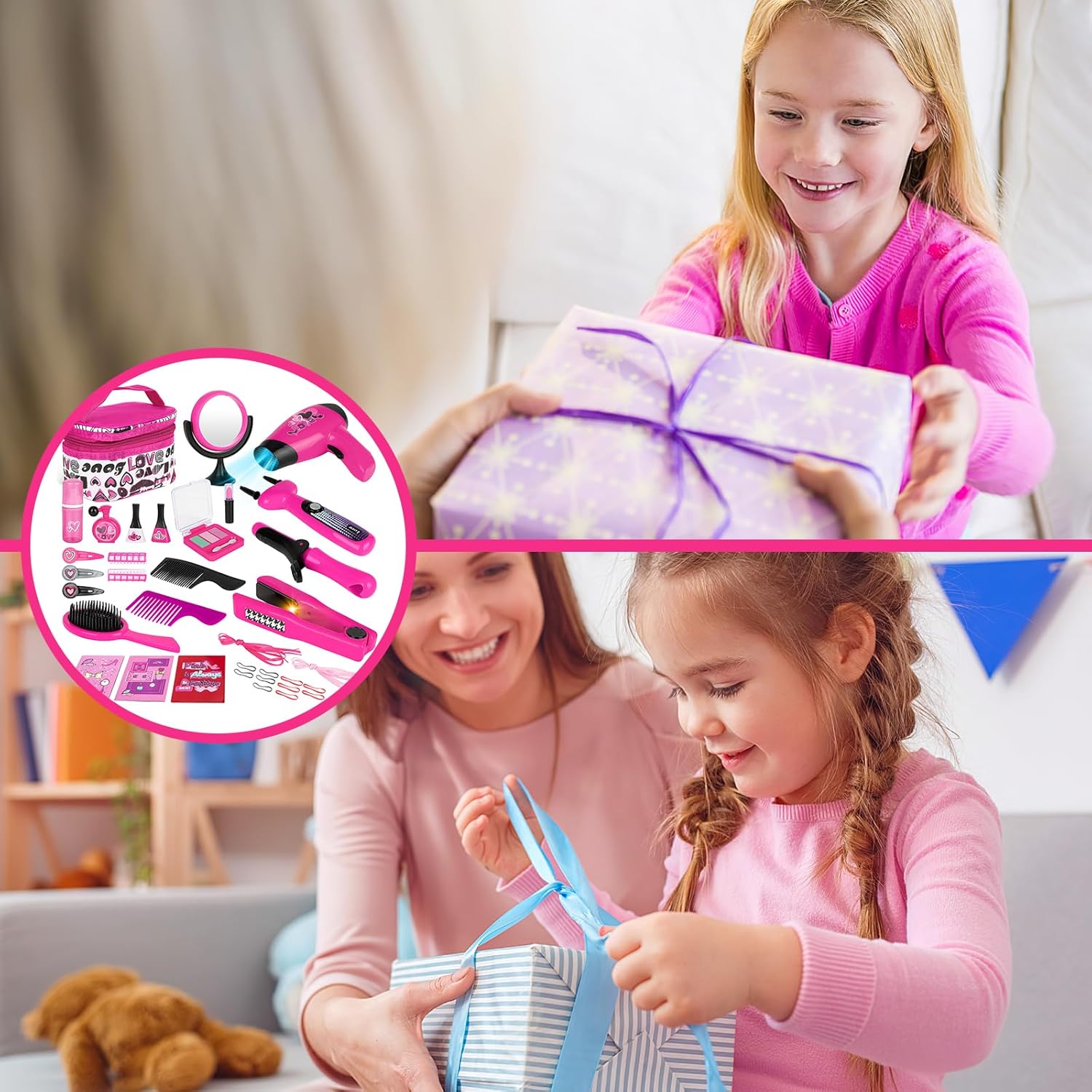 deAO Pretend Play Makeup Toy STS-H