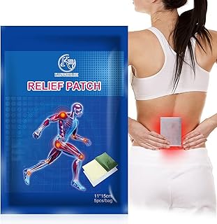 Menthol Patches - Back Heat Patches Ultra Strength for Muscle Joint of Knee Shoulder and Neck - 15 Count Long Lasting Heat Therapy Patches
