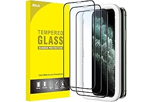 JETech Screen Protector for iPhone 11 Pro/iPhone X/iPhone XS 5.8-Inch