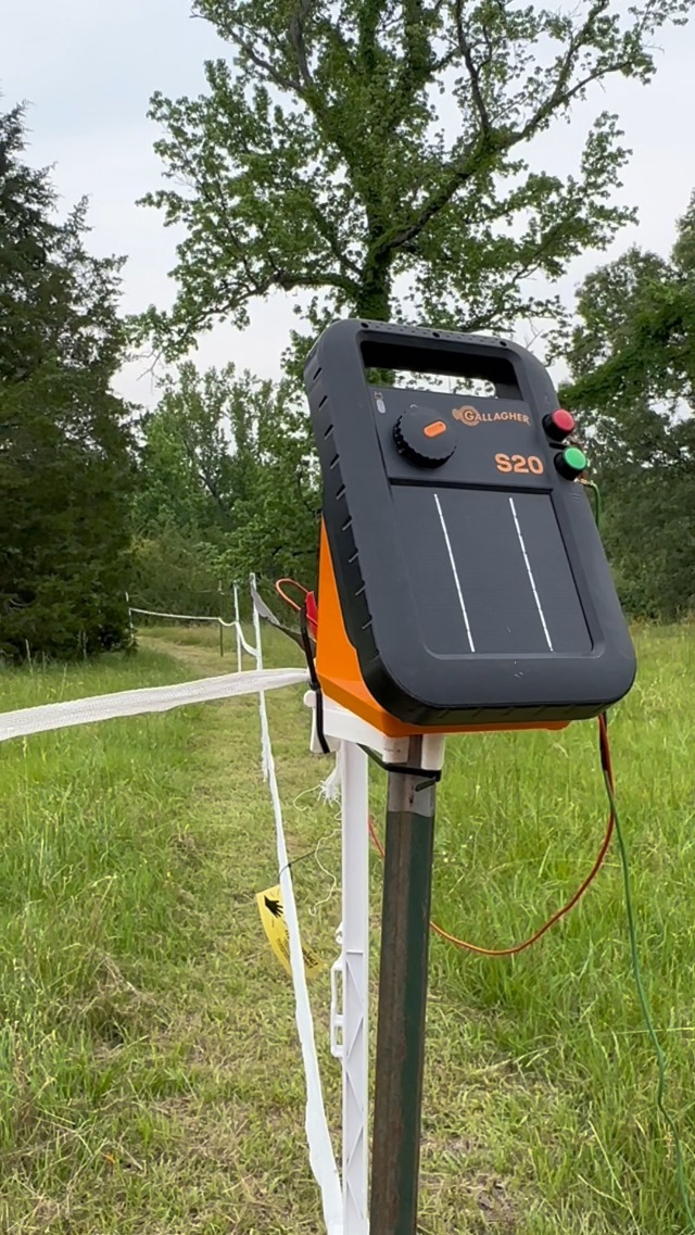 Gallagher S20 Solar Electric Fence Charger | Powers Up to 2 Miles of Typical Fence | Lithium Battery Technology | 0.2 Joule Solar Energizer for Poultry, Livestock, Gardens, and Pets : Patio, Lawn & Garden