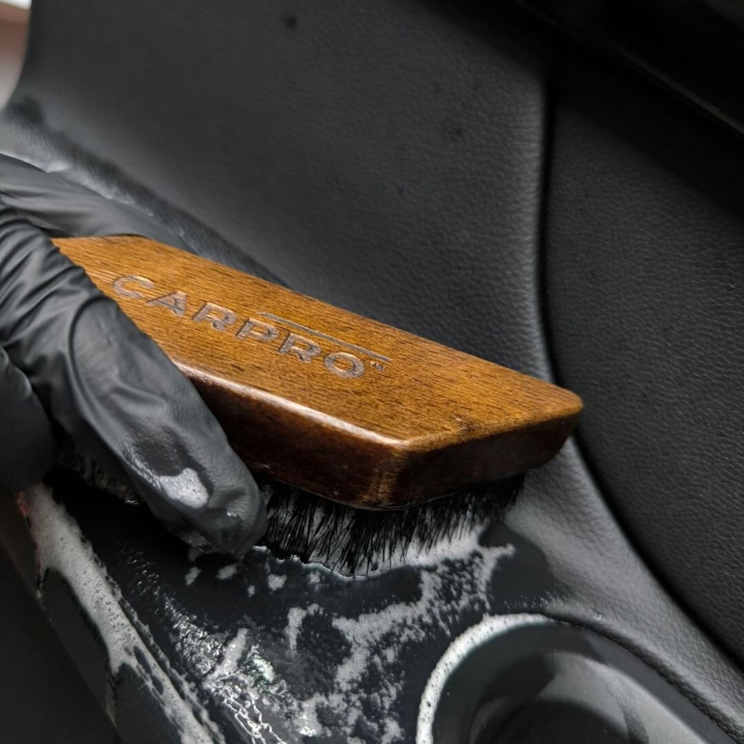 CARPRO Skincare Leather Kit: Car Leather Cleaner, Leather Conditioner, Brush & Towel - Clean and Condition All Types of Leather - Prevent Car Leather Seats from Fading, Cracking & Drying Out