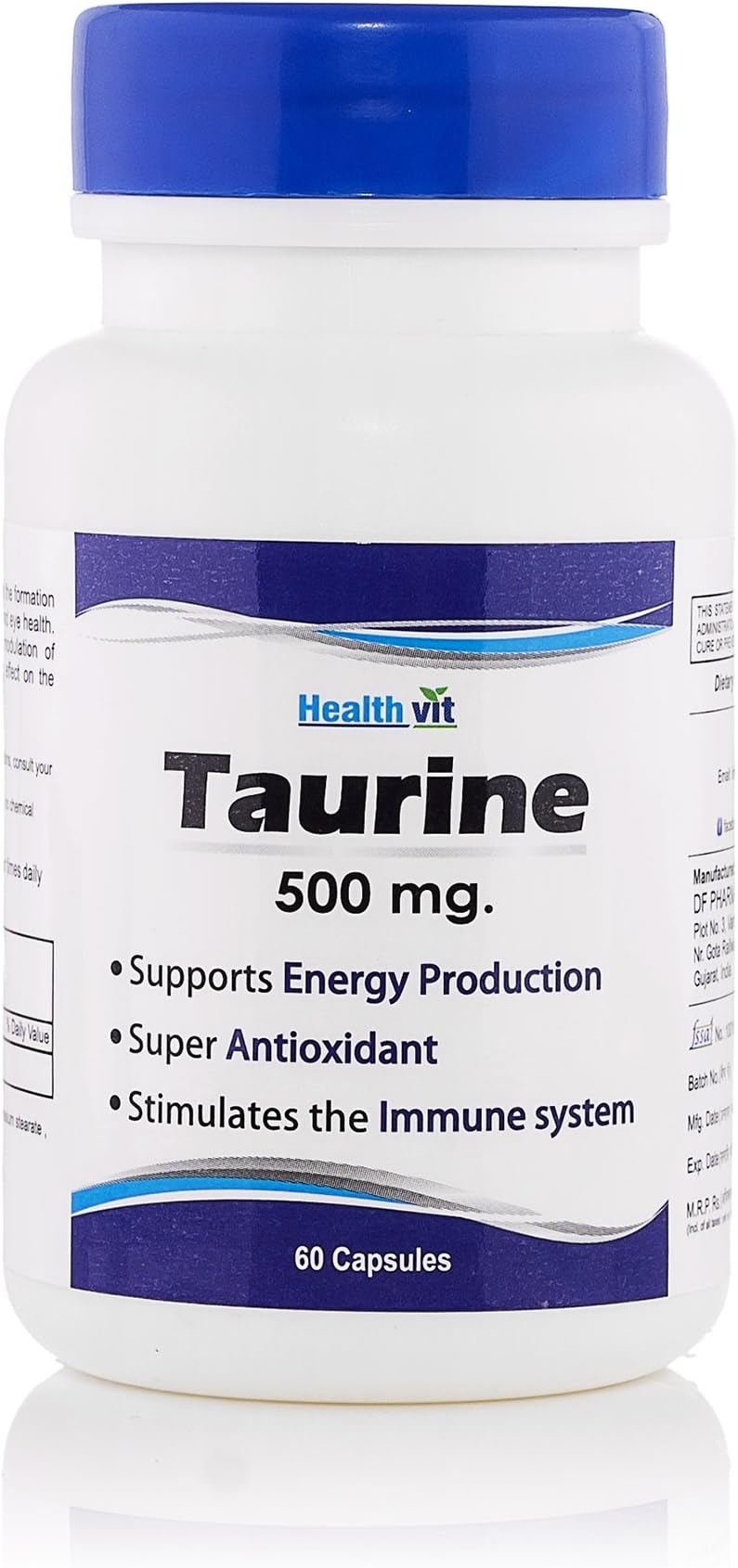 Taurine Powder 60 Capsules