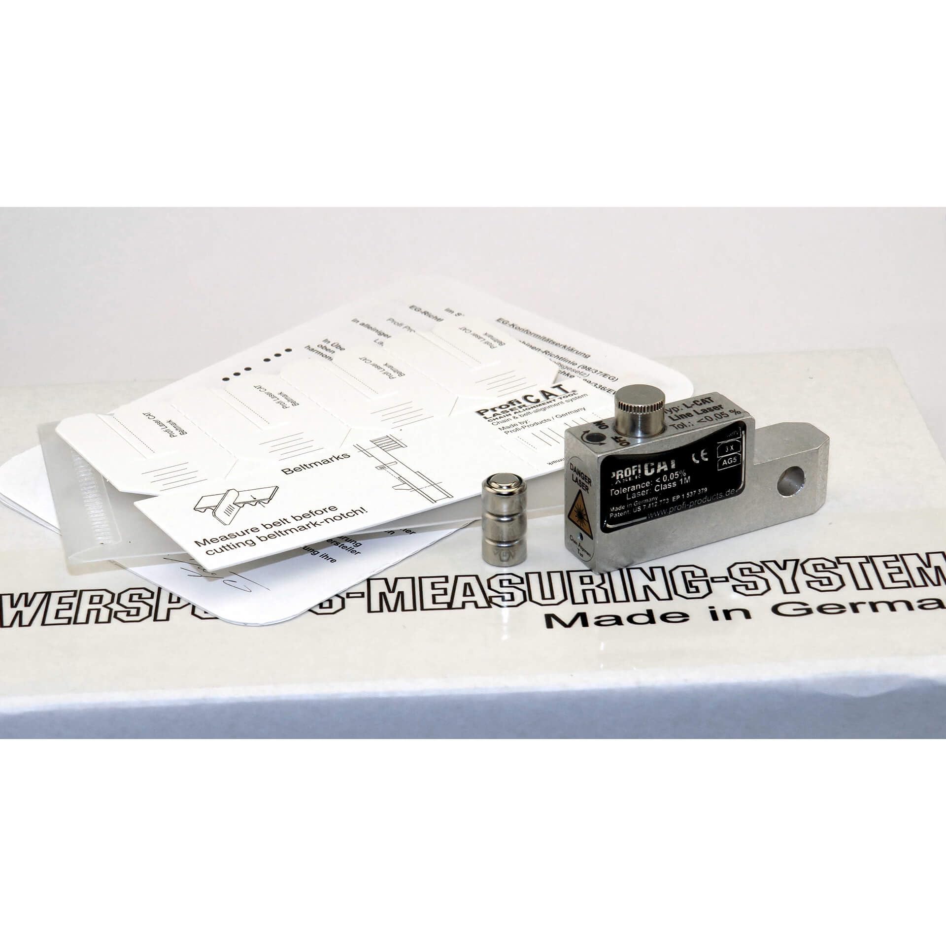 PROFI PRODUCT 12mm - Tester di allineamento catena laser linee L-CAT