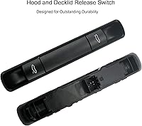 Vista 6 de Interruptor de liberación de capó y cubierta 99761310502A05 Cubierta interior para Porsche 911 Boxster Cayman 2005-2012