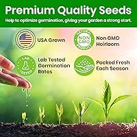 Vista 7 de NatureZ Edge Mezcla de semillas de flores silvestres – 2 onzas, 85,000 semillas, 35 variedades de semillas de flores perennes y anuales para plantar