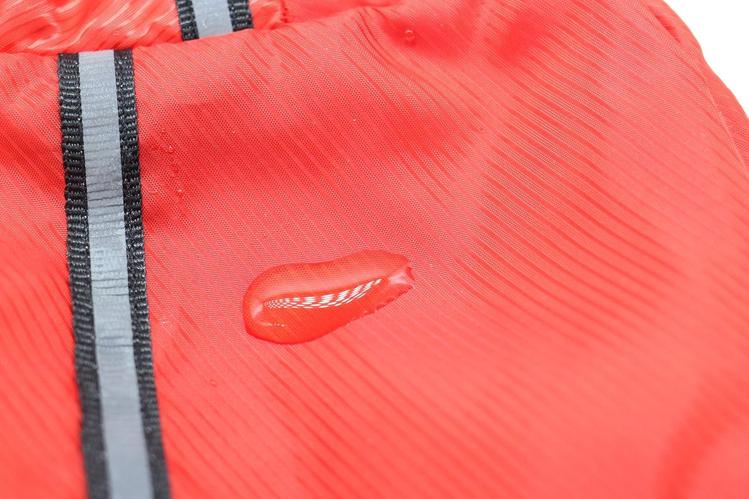 Puppy Dog Raincoats for Small Dogs Waterproof Puppy Raincoat Pet Lightweight Rain Jacket for Small Dogs, Red, X-Small (Under 3.3lb) - Image 3