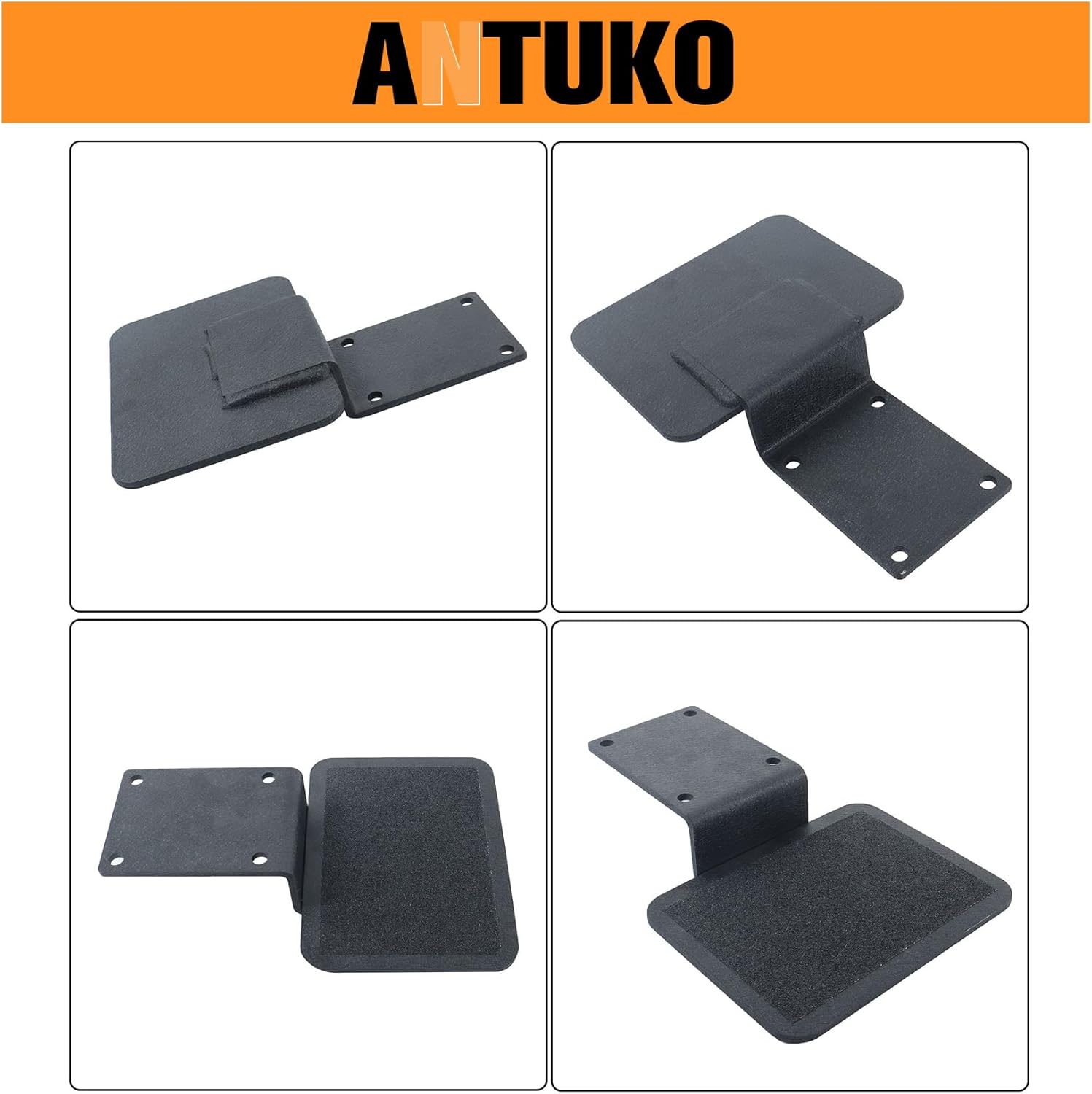 3 Step Boat Trailer Steps with Handle Replacement for Deep V Boat Trailer Tongue Steps