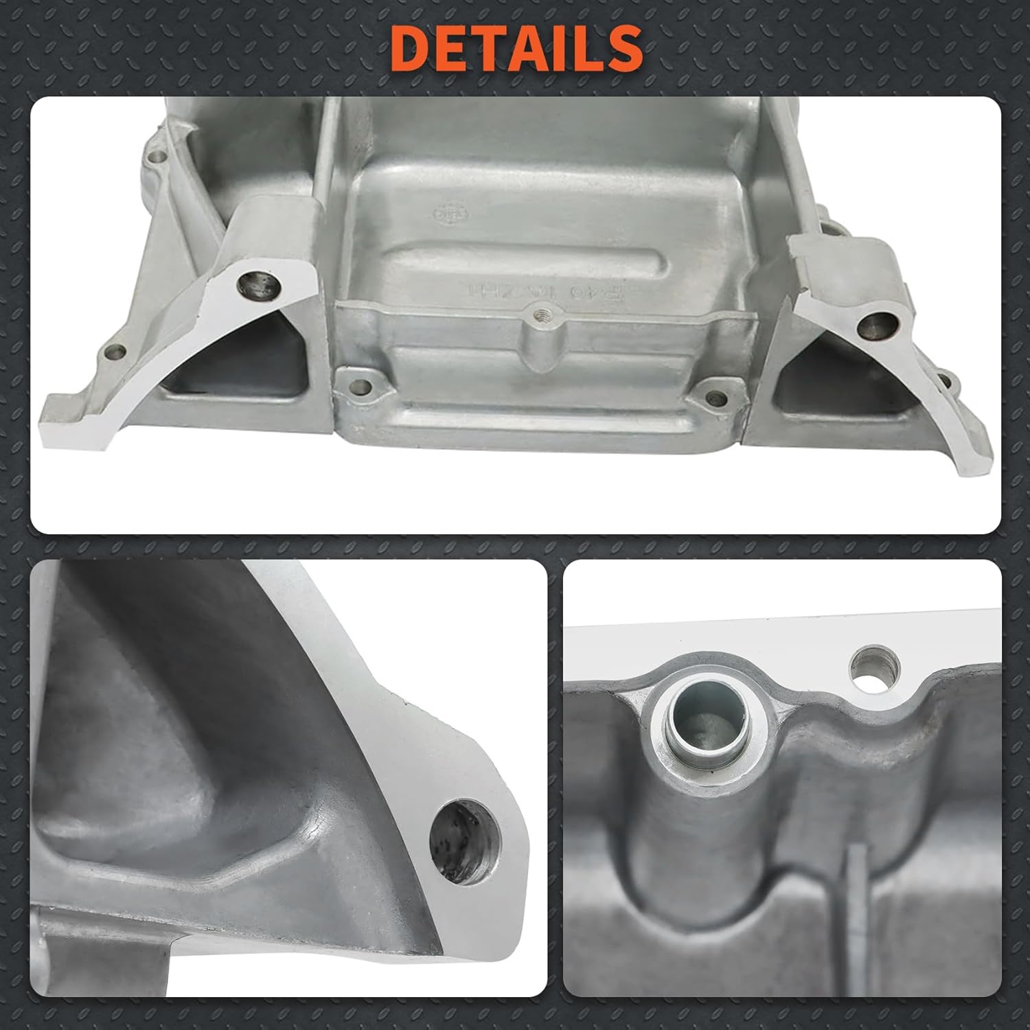 labwork Aluminum Oil Pan Replacement for Honda Accord 2.4L 4Cyl Engine 2008-2010 11200R40A00