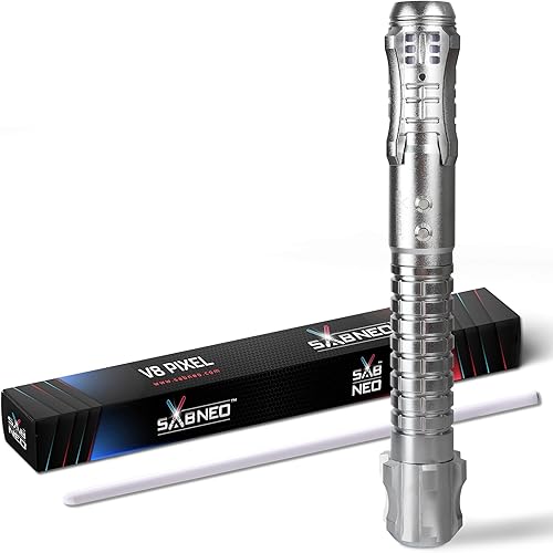 Light Saber V8 Pixel 2.0 NOVA Infinity Colors Tablero de sonido de última generación SB-V8 2.0 3W Altavoz premium, para duelo, swing suave 2.0, Neo