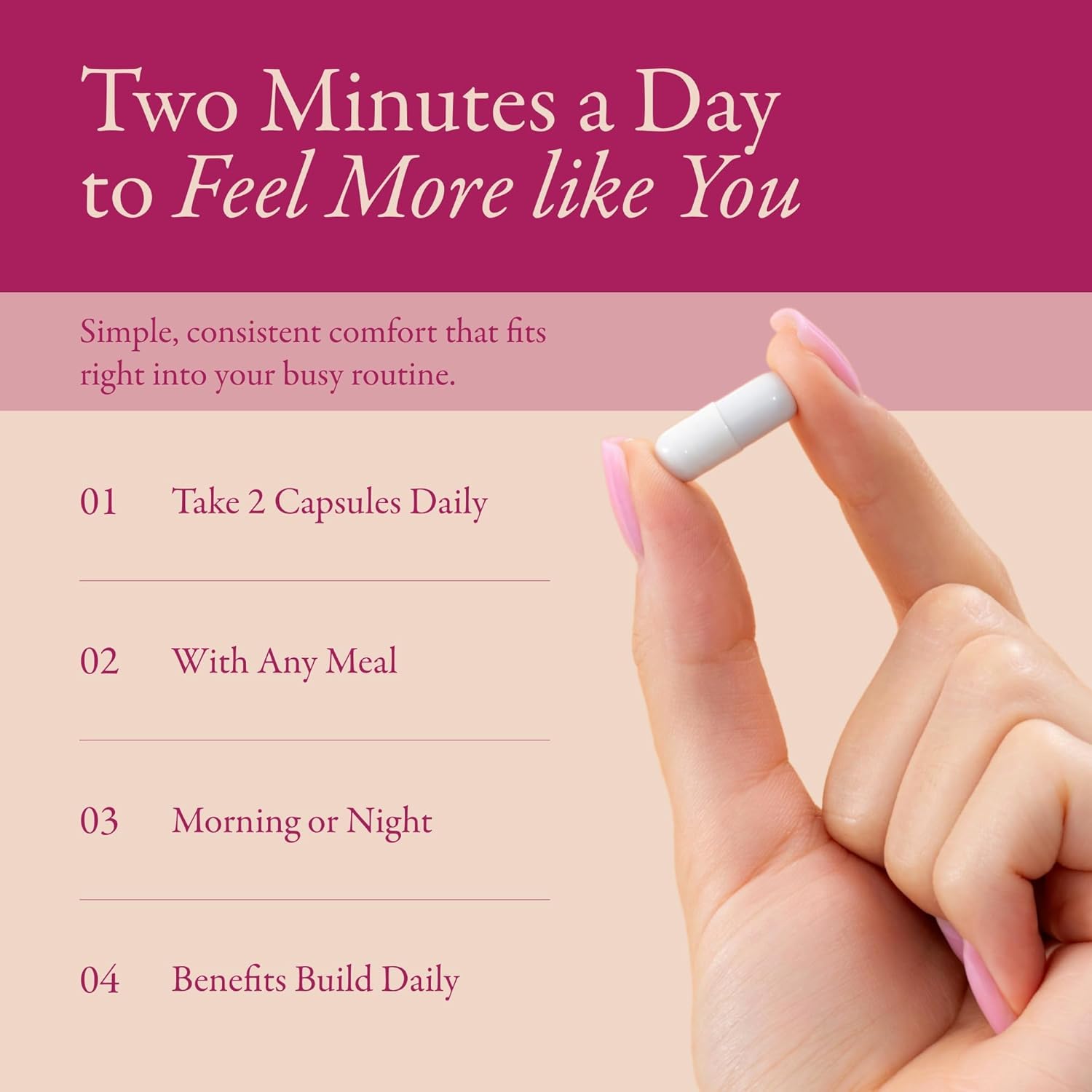 Menopause Supplements for Women | Natural Menopause Relief & Hot Flash Relief | Perimenopause Vitamins | Hormone-Free, Night Sweats & Sleep Support - Image 4