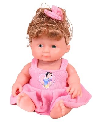 Toyshine 8 inches Realistic Jinny Baby Doll Girl, Color May Vary