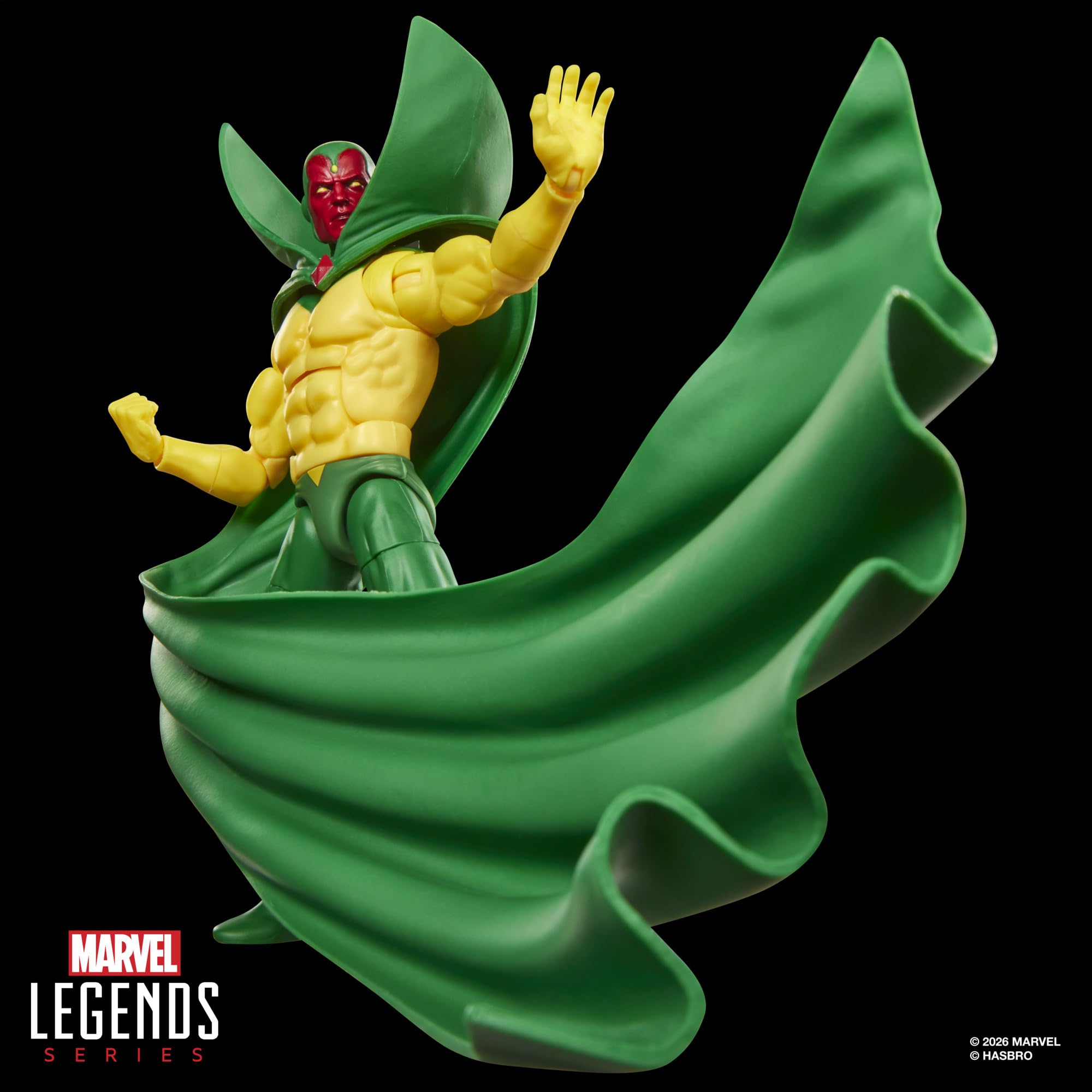 Marvel Legends Series Vision & Scarlet Witch, Avengers: The Crossing Comics Action-Figuren zum Sammeln (15 cm)