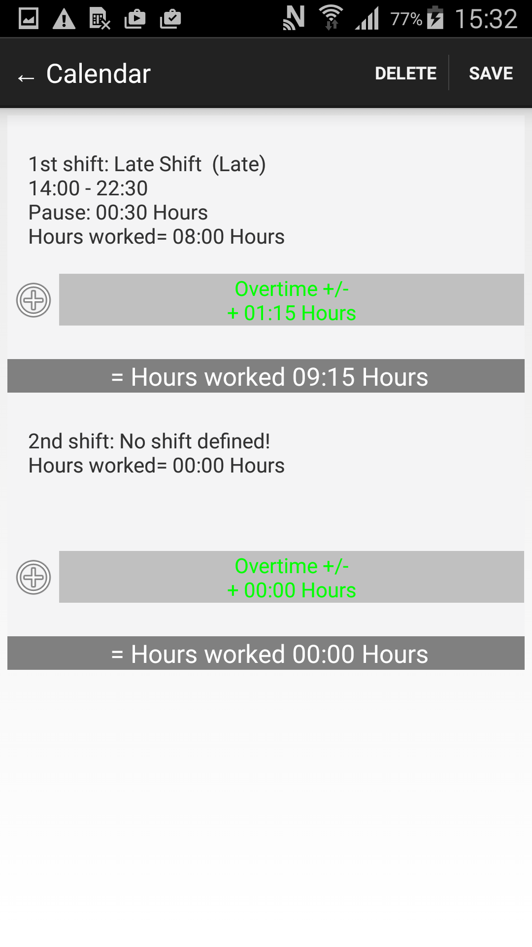 Roster Calendar Pro Amazon in Appstore For Android