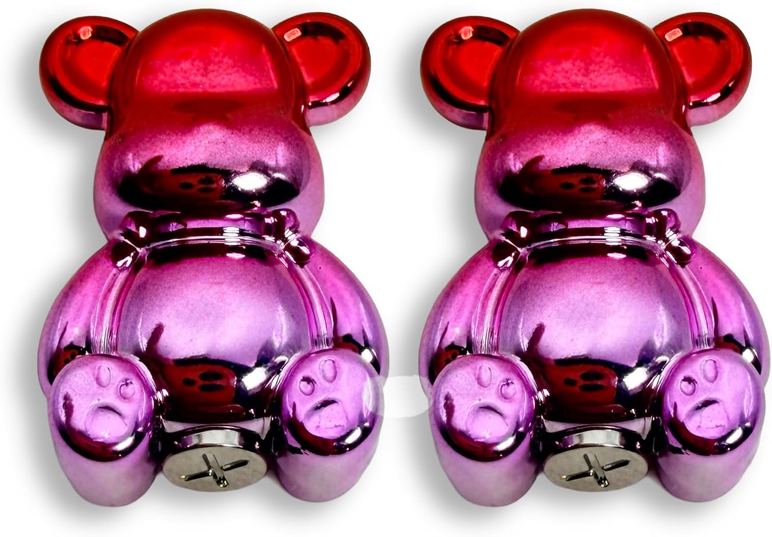 Bear Pop Series - Personalised Beads for Hoodie Cords - Futuristic and Minimalist Design - Unisex Accessory for Hoodie, Streetwear and Urban Fashion