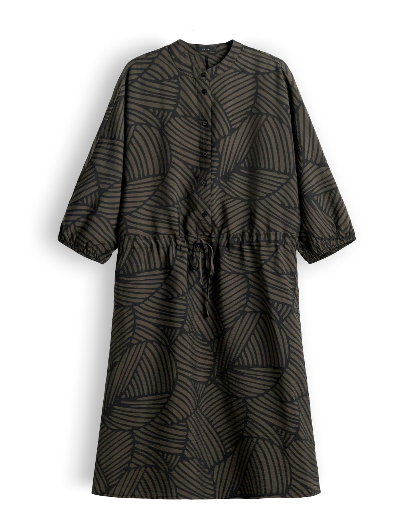 OPUS Damen Minikleid | Printkleid aus fließendem Viskose Mix