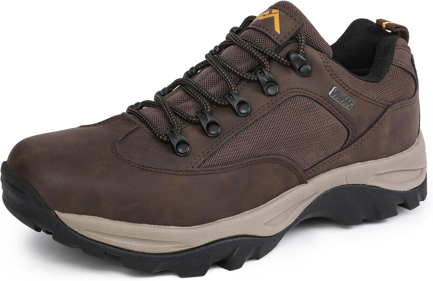 CC-Los Sneaker Herren Bequem Leichte Wanderschuhe Atmungsaktive Trekkingschuhe Braun 40