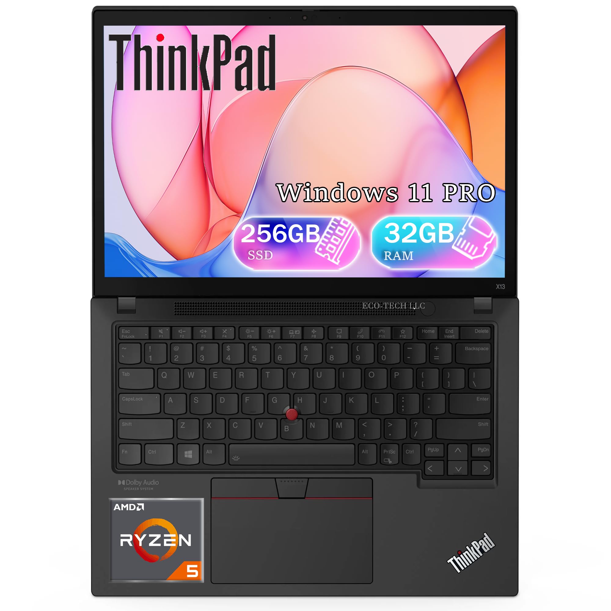 ThinkPad X13 Ryzen5 4650U メモリ32GB 256GB Amazon.com: Lenovo ThinkPad X13 Laptop, FHD 1920x1080 Display
