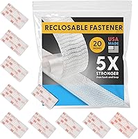 Vista 18 de Fuerza industrial, paquete de 2 cintas adhesivas negras de 10 pies para interiores y exteriores, cierre autoacoplable compatible con 3M SJ3550