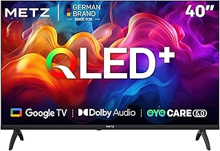 Smart TVs Visita la tienda de Metz Metz TV 40 polegadas Smart TV, 40MQF7000Z, QLED, Smart TV 40 polegadas, HDR10, Dolby Audio, Bluetooth